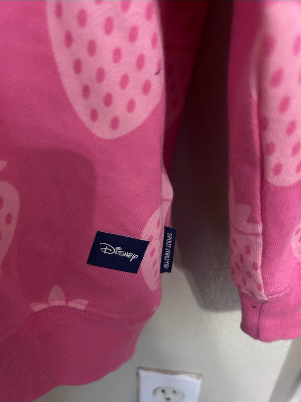 NWT Disney Parks 2023 Pixar Toy Story LOTSO PINK Hooded Spirit Jersey Hoodie XXL - Picture 4 of 5